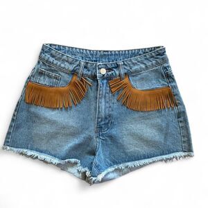 Shein Women's Blue Shorts